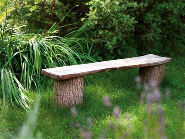 The Most Awesome 30 DIY Benches for Your Garden -   25 did garden bench
 ideas