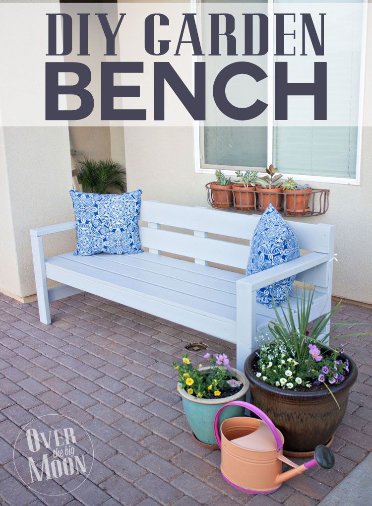 DIY Front Porch Bench -   25 did garden bench
 ideas