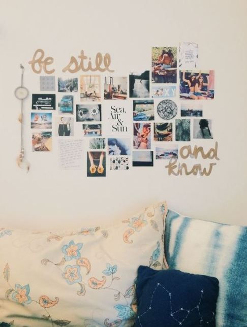 How To Decorate Your Dorm Room Without Going Totally Broke -   25 dorm decor wall
 ideas