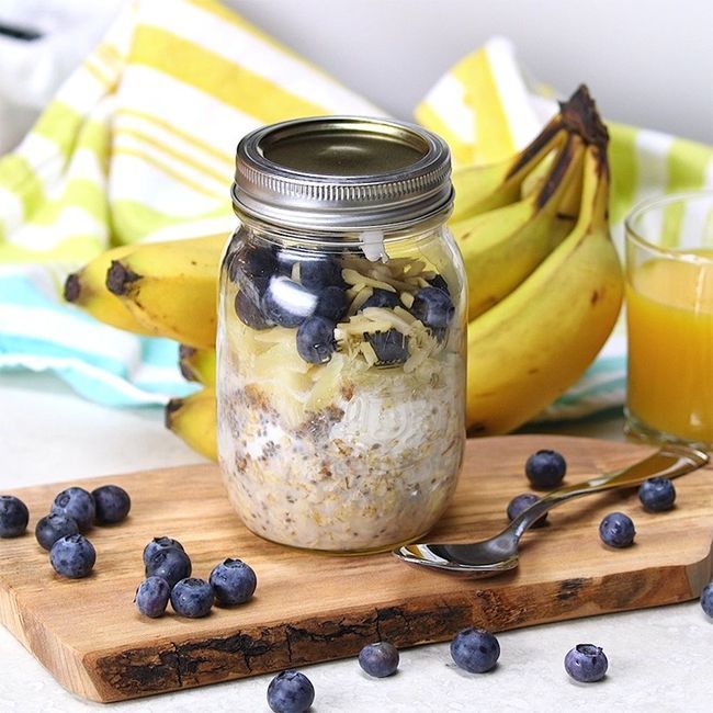 Flat Belly Overnight Oats Will Keep You Trim and Feeling Great -   25 flat belly oatmeal
 ideas