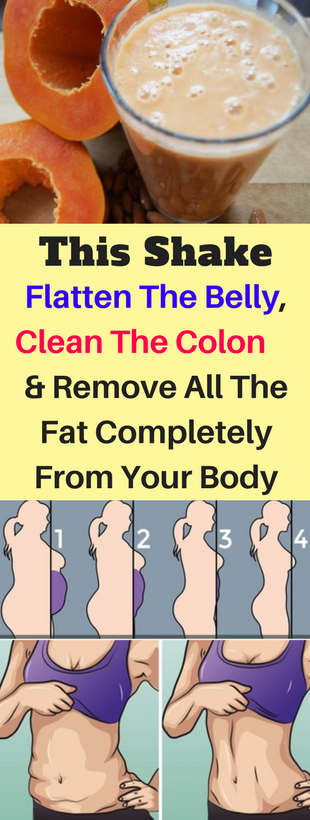 This Shake Flatten The Belly, Clean The Colon and Remove All The Fat Completely From Your Body – healthycatcher -   25 flat belly oatmeal
 ideas