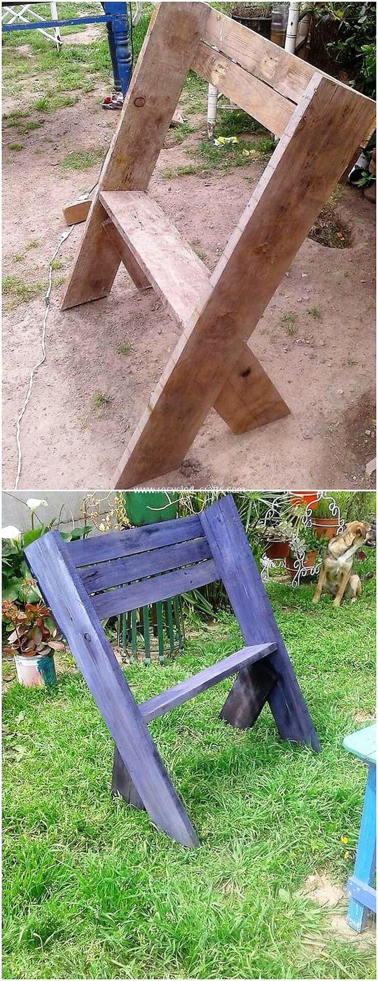 Latest DIY Wood Pallet Ideas That Will Make You Fall in Love -   25 garden seating pallets
 ideas