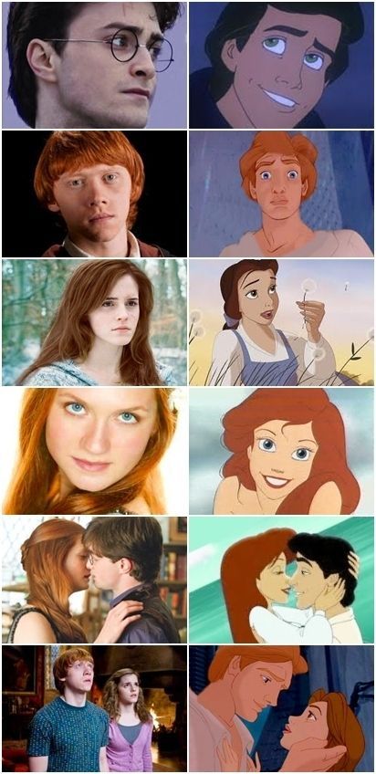 Harry Potter Characters As Disney Characters -   25 harry potter characters
 ideas
