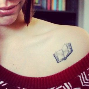 36 Stunning Book Tattoos That Are Surprisingly Badass -   25 minimalist tattoo book
 ideas