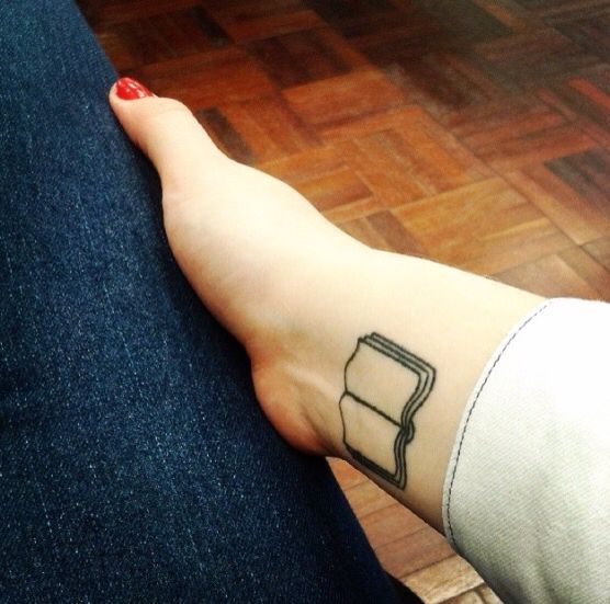 Book tattoo -   25 minimalist tattoo book
 ideas