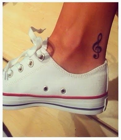 25 outer ankle tattoo
 ideas