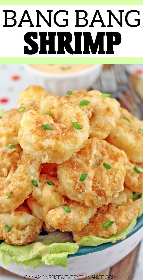 A copycat restaurant recipe for spicy, crunchy Bang Bang Shrimp. So addicting, they make great appetizers, party, game day or movie night snacks! -   25 seafood recipes copycat
 ideas