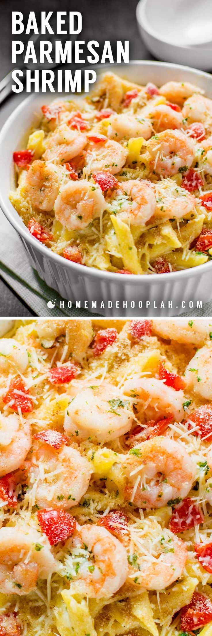 Baked Parmesan Shrimp! Bring the iconic taste of Olive Garden's baked parmesan shrimp to the comfort of your own home with this spot-on copycat recipe. | HomemadeHooplah.com -   25 seafood recipes copycat
 ideas