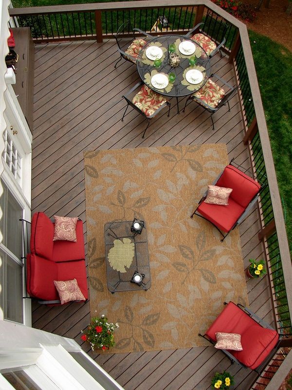 Deck Makeover: Treetop Den -   25 upper deck decor
 ideas