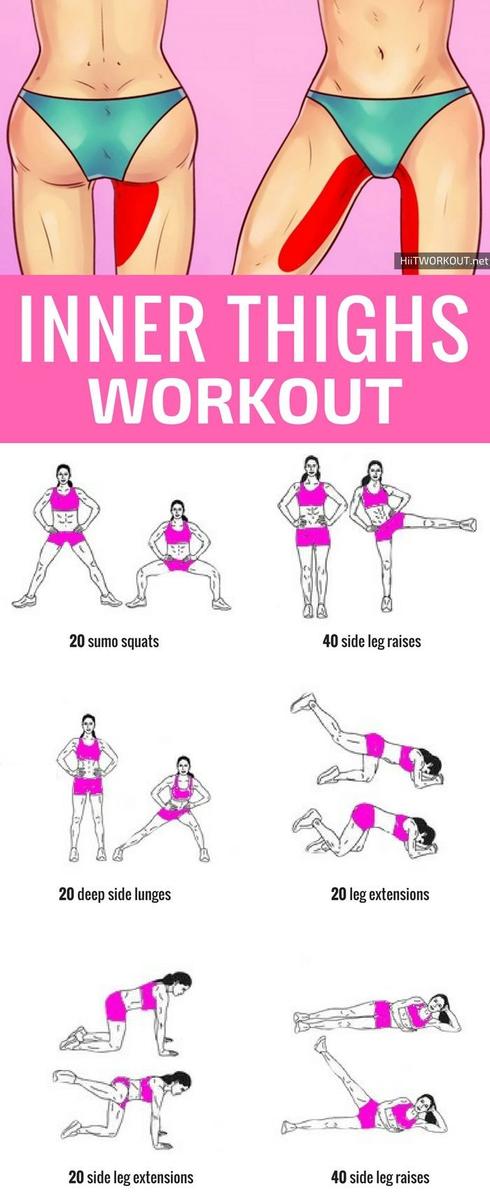 5 Amazing Workouts That Sculpt The Inner Thighs (Fast) -   18 fitness workouts thighs
 ideas