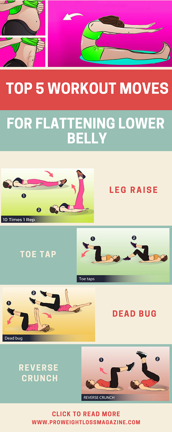 The Top 5 Fantastic Workout Moves for Flattening Lower Belly -   18 fitness workouts thighs
 ideas