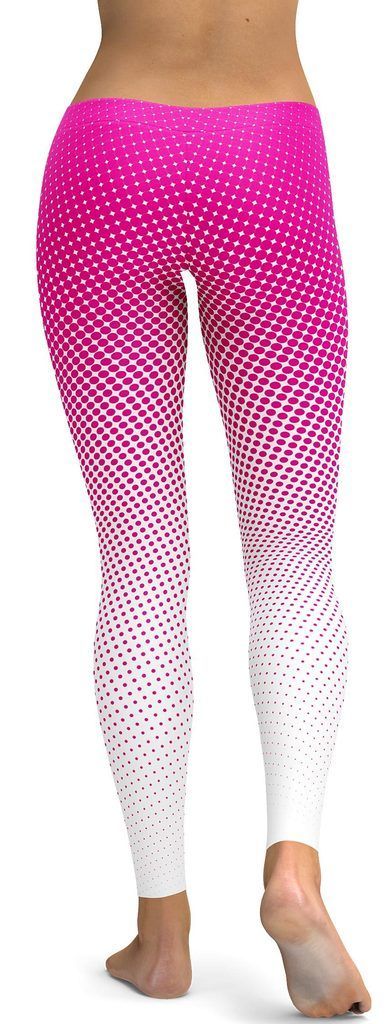 Pink Halftone Leggings -   19 fitness fashion leggings
 ideas
