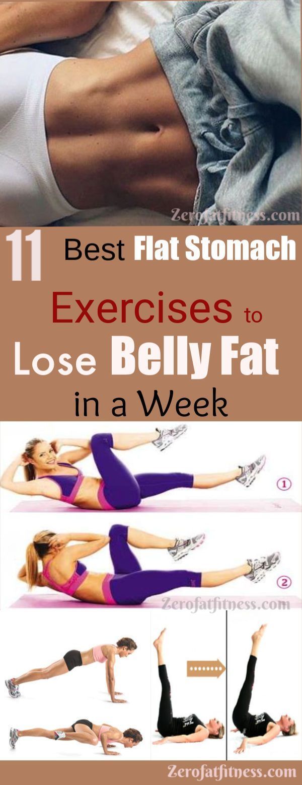 11 Best Flat Stomach Exercises to Lose Belly Fat in a Week at Home -   19 flat belly diy
 ideas
