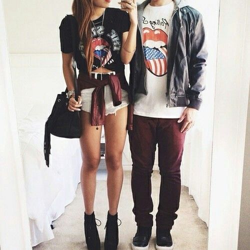 love swag couple girl fashion style hipster vintage indie black Teen boy -   19 girl style hipster
 ideas