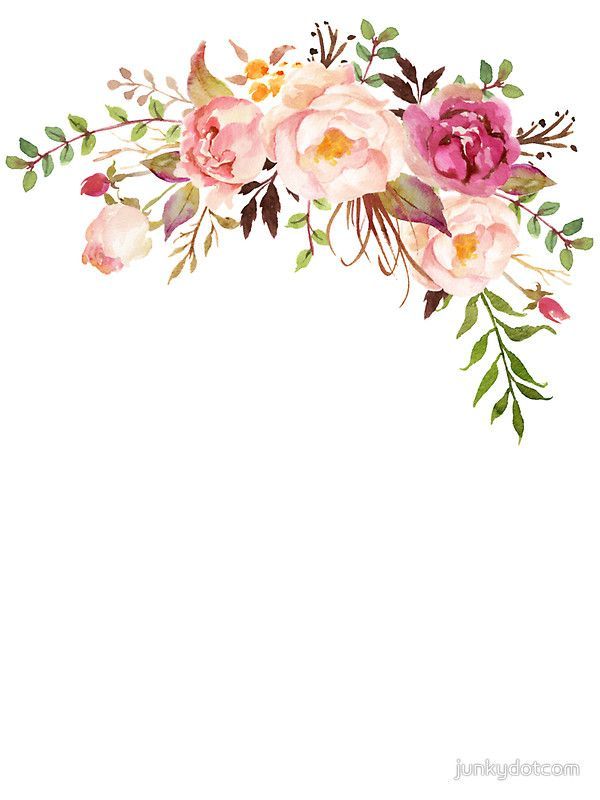 ‘Romantic Watercolor Flower Bouquet’ Sticker by junkydotcom -   19 underboob tattoo watercolor
 ideas