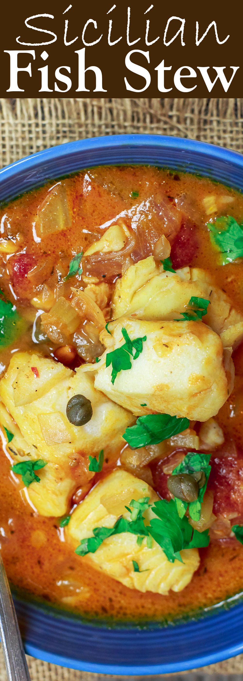 Sicilian-Style Fish Stew -   20 quick fish recipes
 ideas