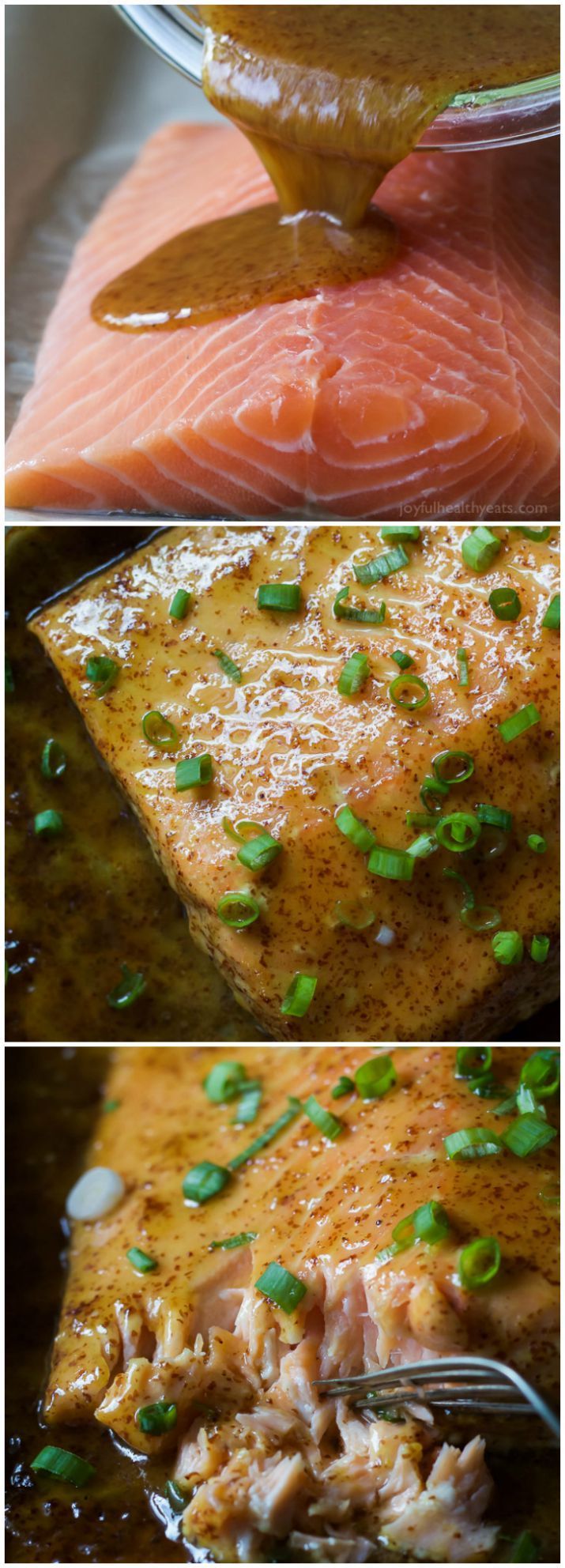 Dijon Maple Glazed Salmon -   20 quick fish recipes
 ideas