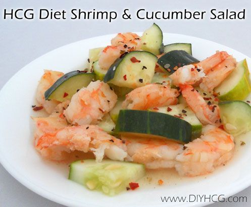 HCG Phase 2 Recipes HCG Shrimp Cucumber Salad -   21 diet soup celery
 ideas