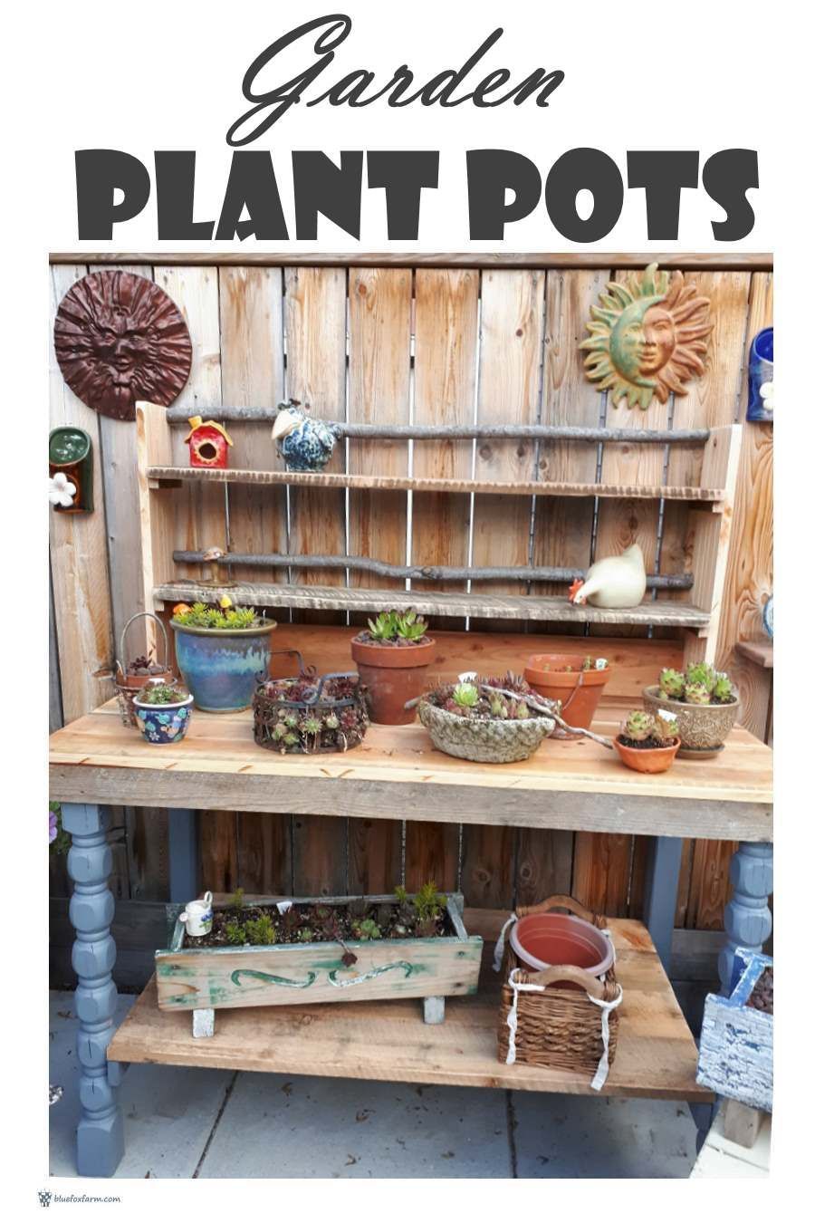 I Was Rustic When Rustic Wasn't Cool - Garden Plant Pots... -   21 funky garden pots
 ideas