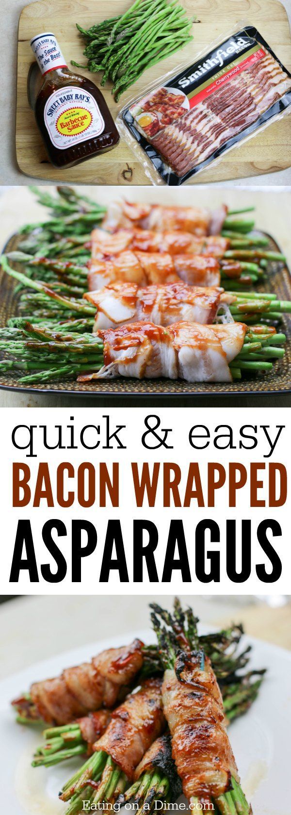 Bacon Wrapped Asparagus -   21 grilled asparagus recipes
 ideas