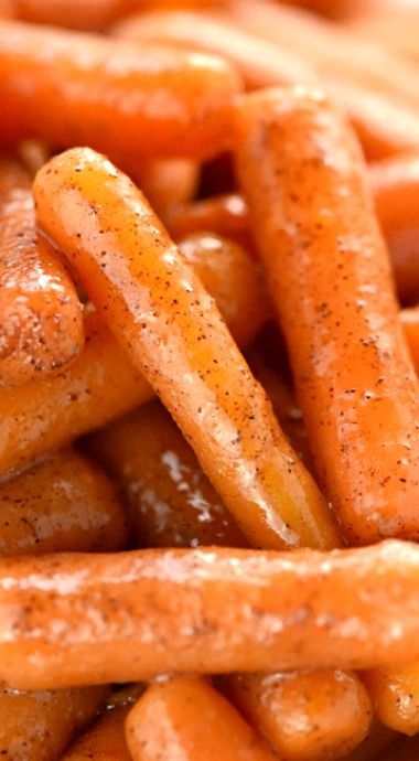 Slow Cooker Honey Cinnamon Carrots -   21 thanksgiving recipes carrots
 ideas