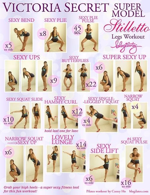 21 victoria secret workout
 ideas