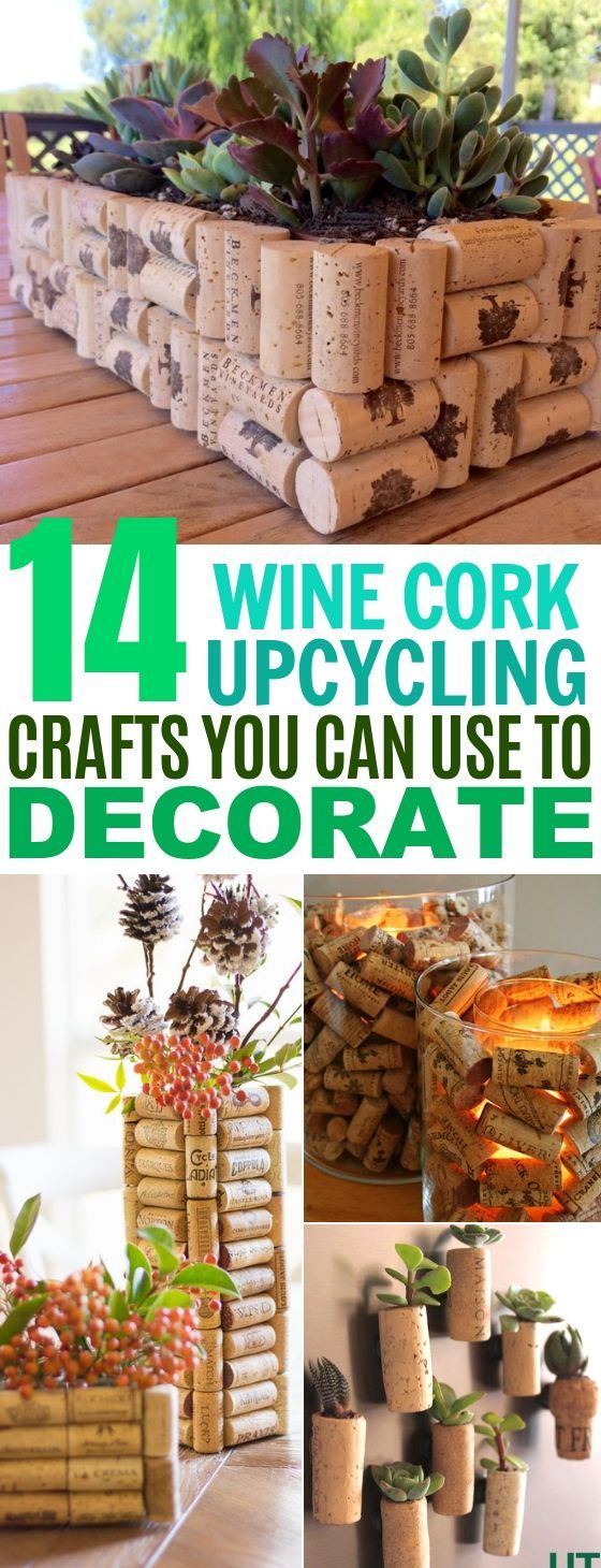 14 Wine Cork Crafts for Home Decor -   22 cork crafts projects ideas
