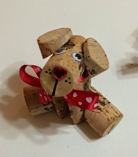 Corky - The Wine Cork Doggy DIY -   22 cork crafts projects ideas