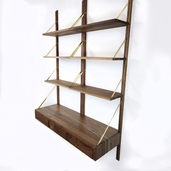 Wall System® | Desk with Adjustable Shelving -   22 desk decor shelves
 ideas