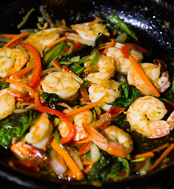 Thai Basil Shrimp -   22 thai shrimp recipes
 ideas