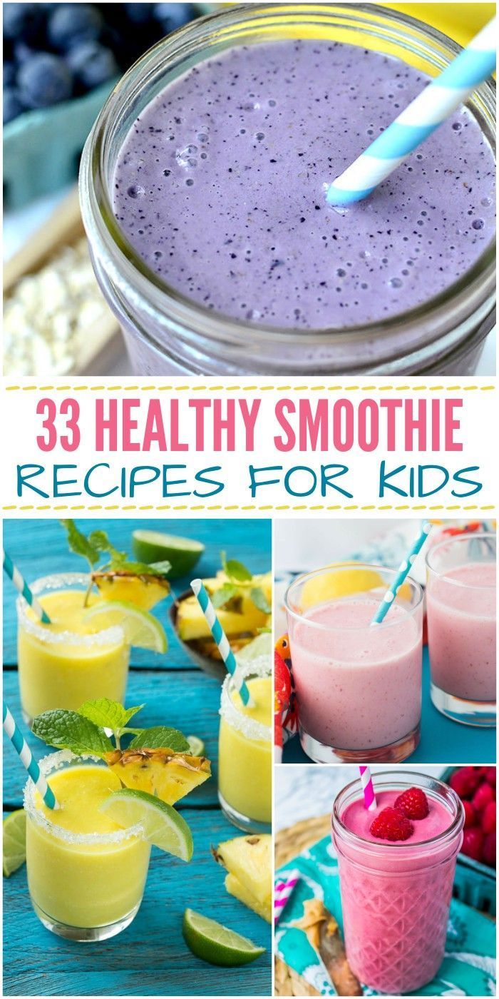 33 Healthy Smoothie Recipes for Kids -   22 vegetable recipes for picky eaters
 ideas