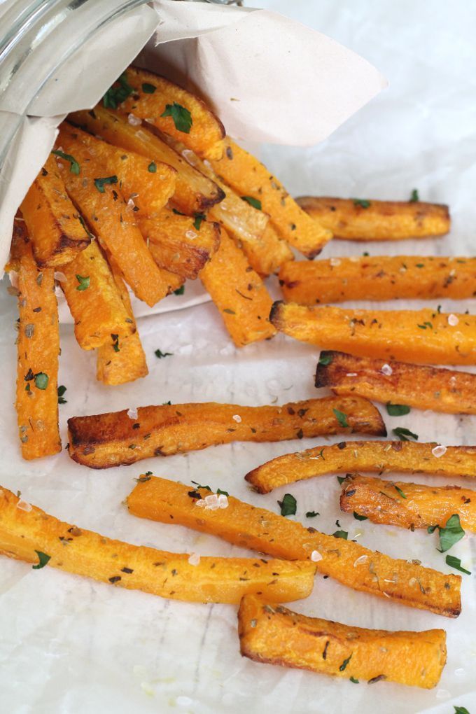 Butternut Squash Fries; get your picky eaters eating more veg this winter with these butternut squash fries! My Fussy Eater blog -   22 vegetable recipes for picky eaters
 ideas