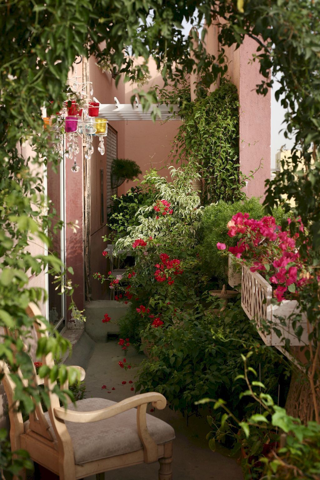 35+ DIY Small Apartment Balcony Garden Ideas -   23 beautiful balcony garden
 ideas
