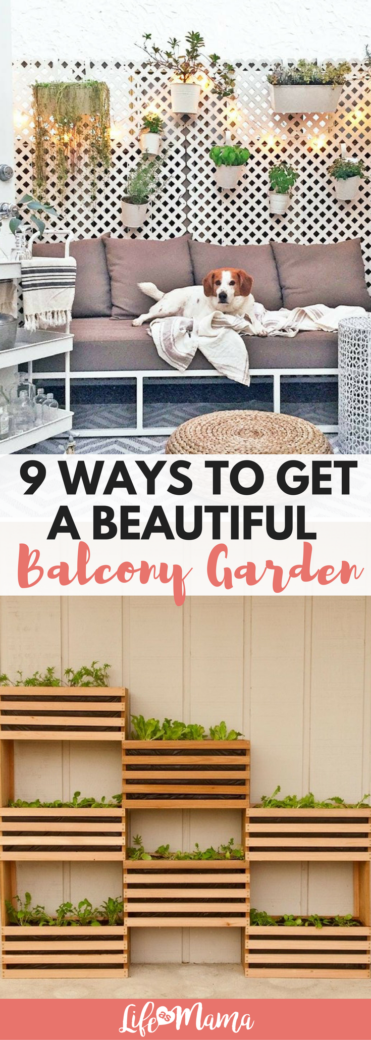9 Ways To Get A Beautiful Balcony Garden - Page 3 of 3 -   23 beautiful balcony garden
 ideas
