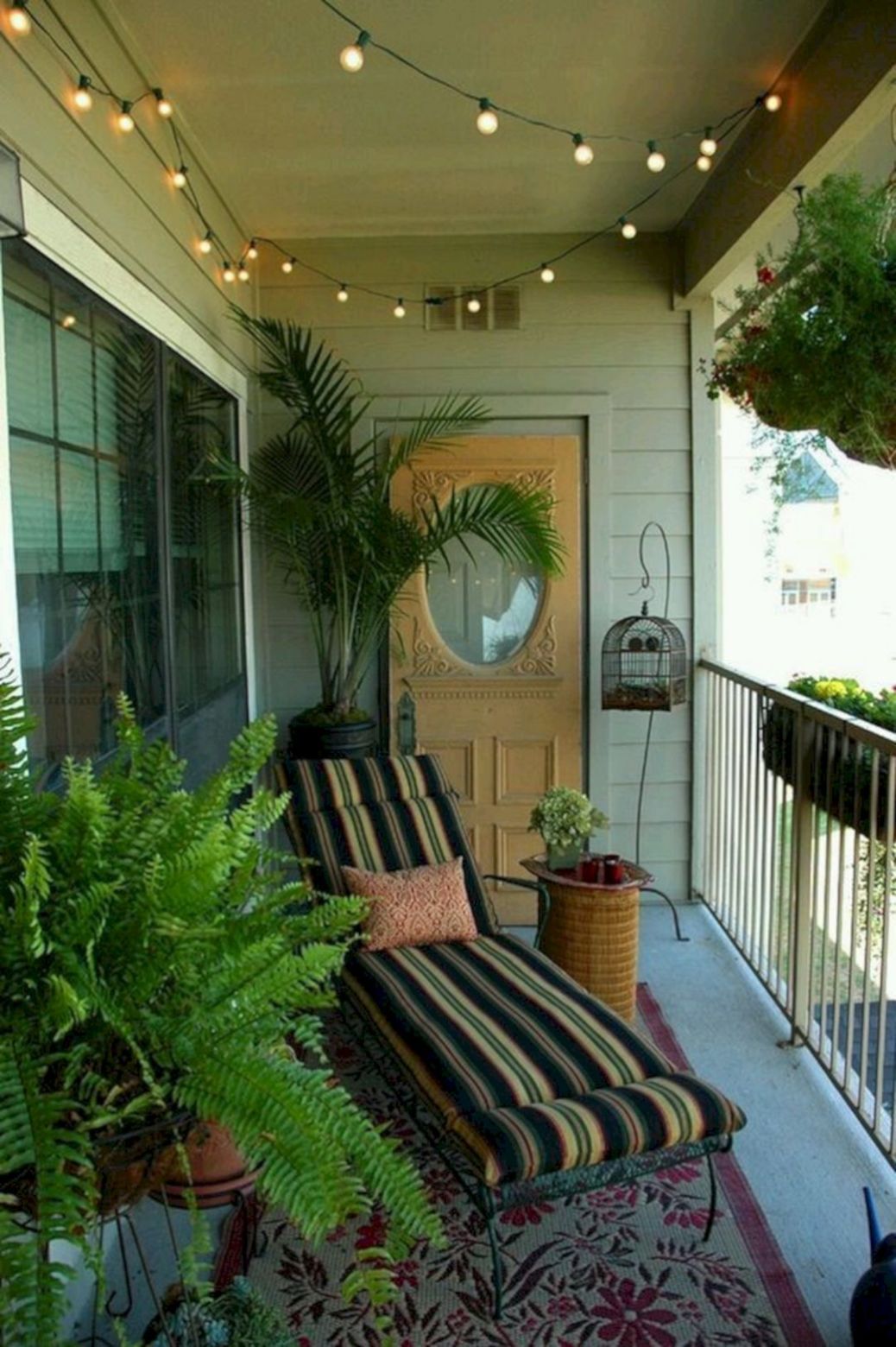 35+ Beautiful Small Balcony Garden Ideas For Inspiration -   23 beautiful balcony garden
 ideas