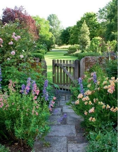 23 beautiful garden gate
 ideas