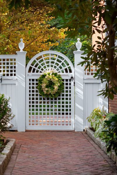 10 Design Ideas for Beautiful Garden -   23 beautiful garden gate
 ideas