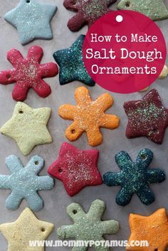How To Make Salt Dough Ornaments -   23 crafts gifts dough ornaments
 ideas