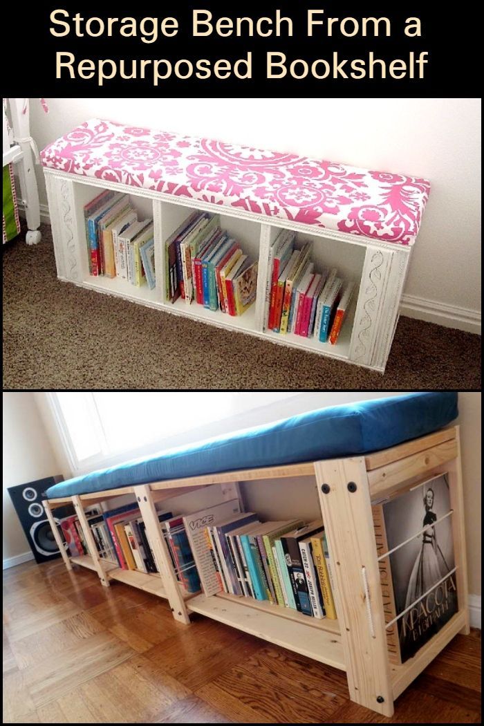 23 diy bookshelf storage
 ideas