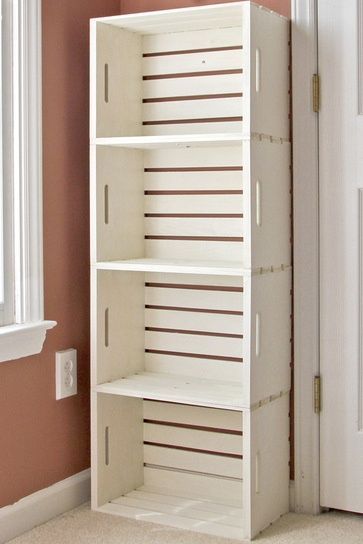 23 diy bookshelf storage
 ideas