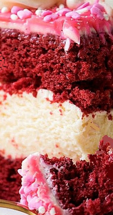 Valentine's Red Velvet Cheesecake -   23 red velvet cheesecake recipes
 ideas