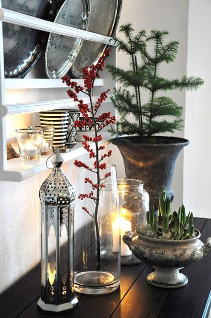 20 Easy Peasy Christmas Decorations For The Regretfully Late Procrastinator -   24 chic winter decor
 ideas