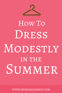 How to Dress Modestly in the Summer -   24 college style modest
 ideas