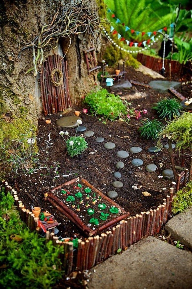 24 diy garden kids
 ideas