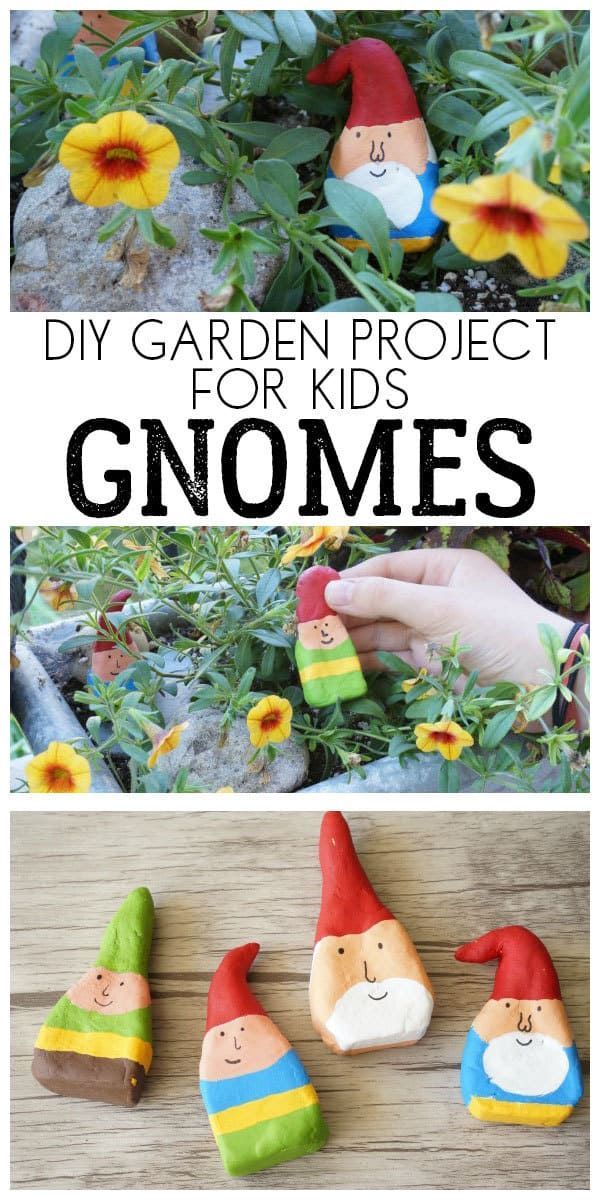 DIY Garden Gnomes -   24 diy garden kids
 ideas
