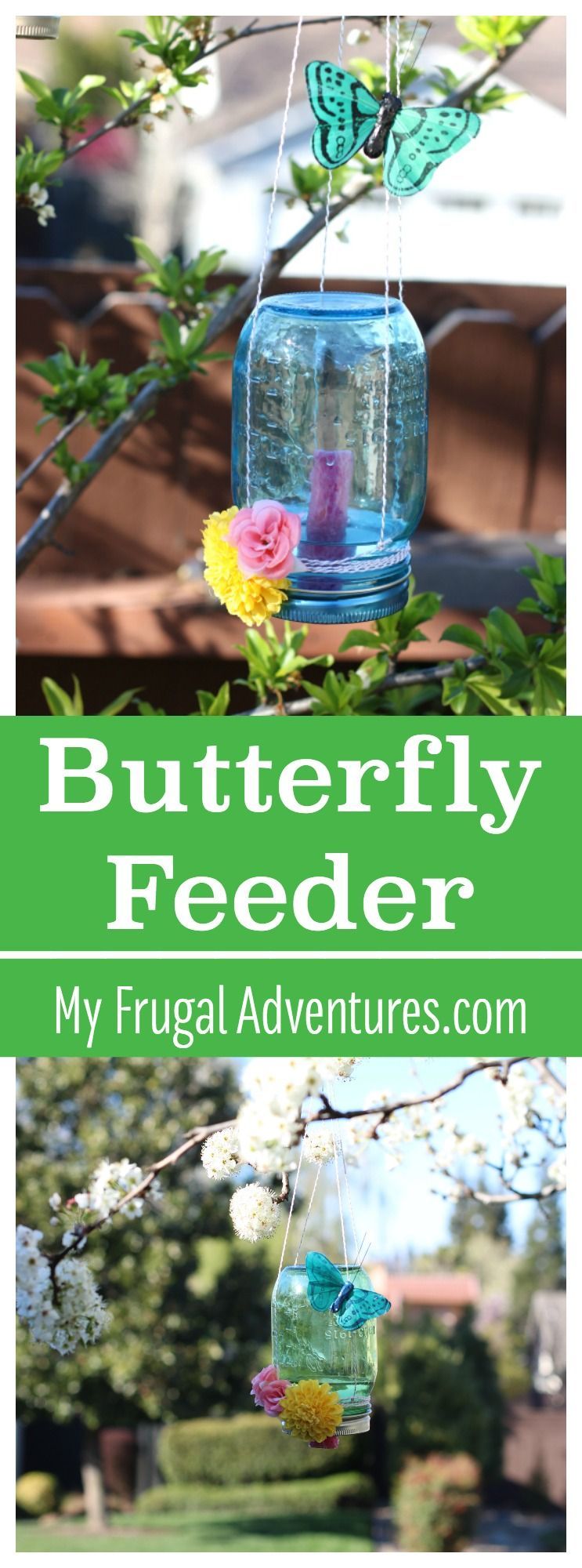 How to Make a Butterfly Feeder -   24 diy garden kids
 ideas