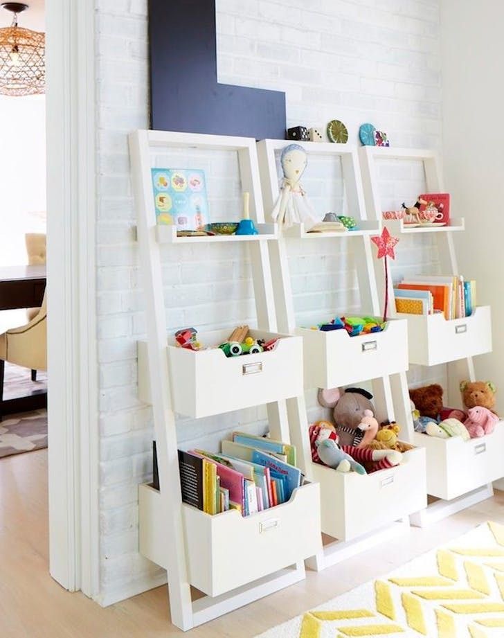 9 Playroom Solutions That Do the Cleaning for You -   24 diy kids storage
 ideas