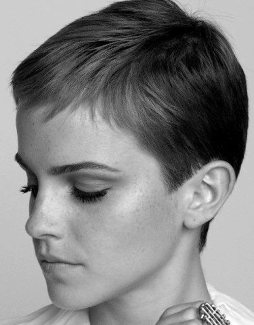 On Short Hair -   24 emma watson pixie
 ideas