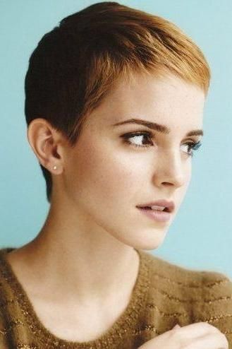 Emma  Watson with short bob                                                                                                                                                                                 More -   24 emma watson pixie
 ideas