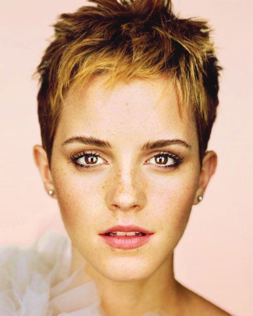 100 Pixie Cuts that Never Go Out of Style -   24 emma watson pixie
 ideas